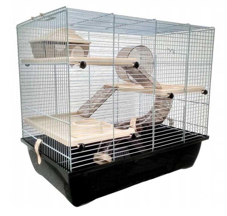 NOWA Duża Klatka Dla Chomika Piętrowa Zagroda +Tunel i Drabiny