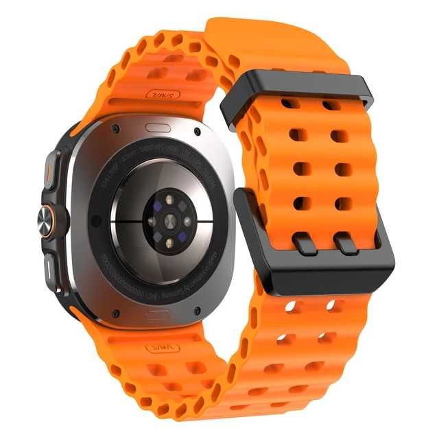 Pulseira de Silicone Laranja - Galaxy Watch Ultra