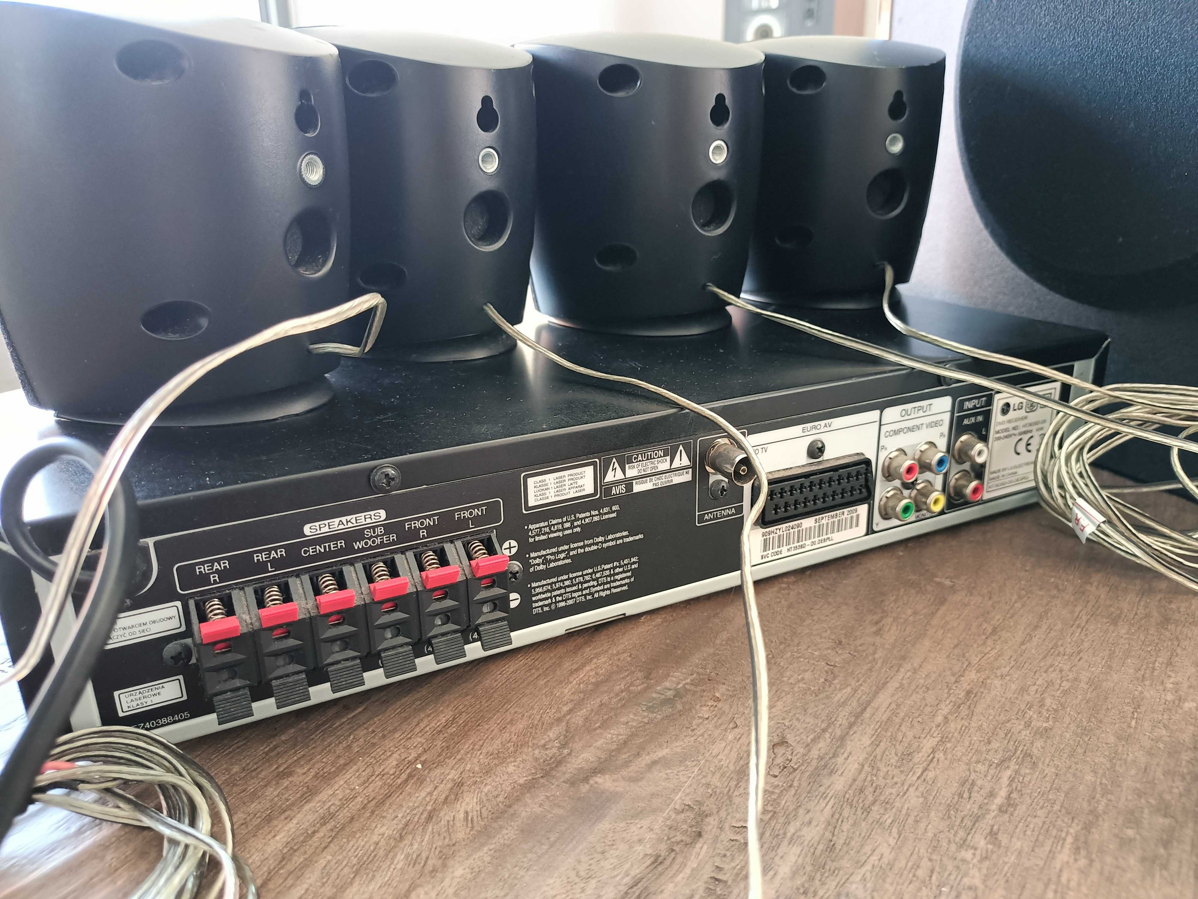 Sistema de Som Home Theater LG HT353 - Completo e em Excelente Estado!