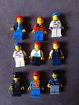 LEGO City figurki 9szt zestaw miasto
