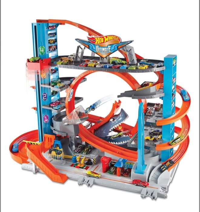 Хот Вілс Ультимейт гараж з Акулою Hot Wheels