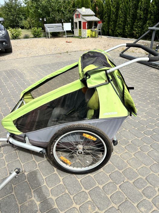 Dwuosobowa przyczepka rowerowa CROOZER