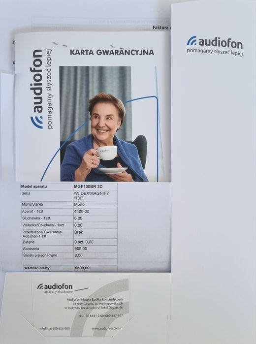 Aparat słuchowy Widex Magnify MBR3D M10 – używany, sprawny