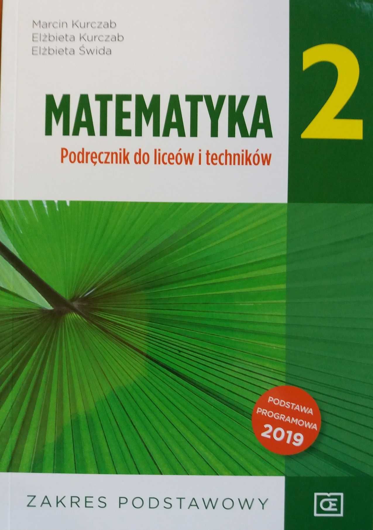 Matematyka 2 LO Podr. ZP Pazdro