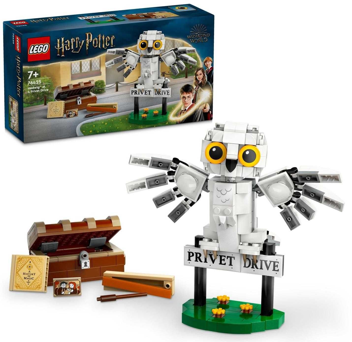 LEGO Harry Potter 76425 Hedwiga z wizytą na ul. Privet Drive