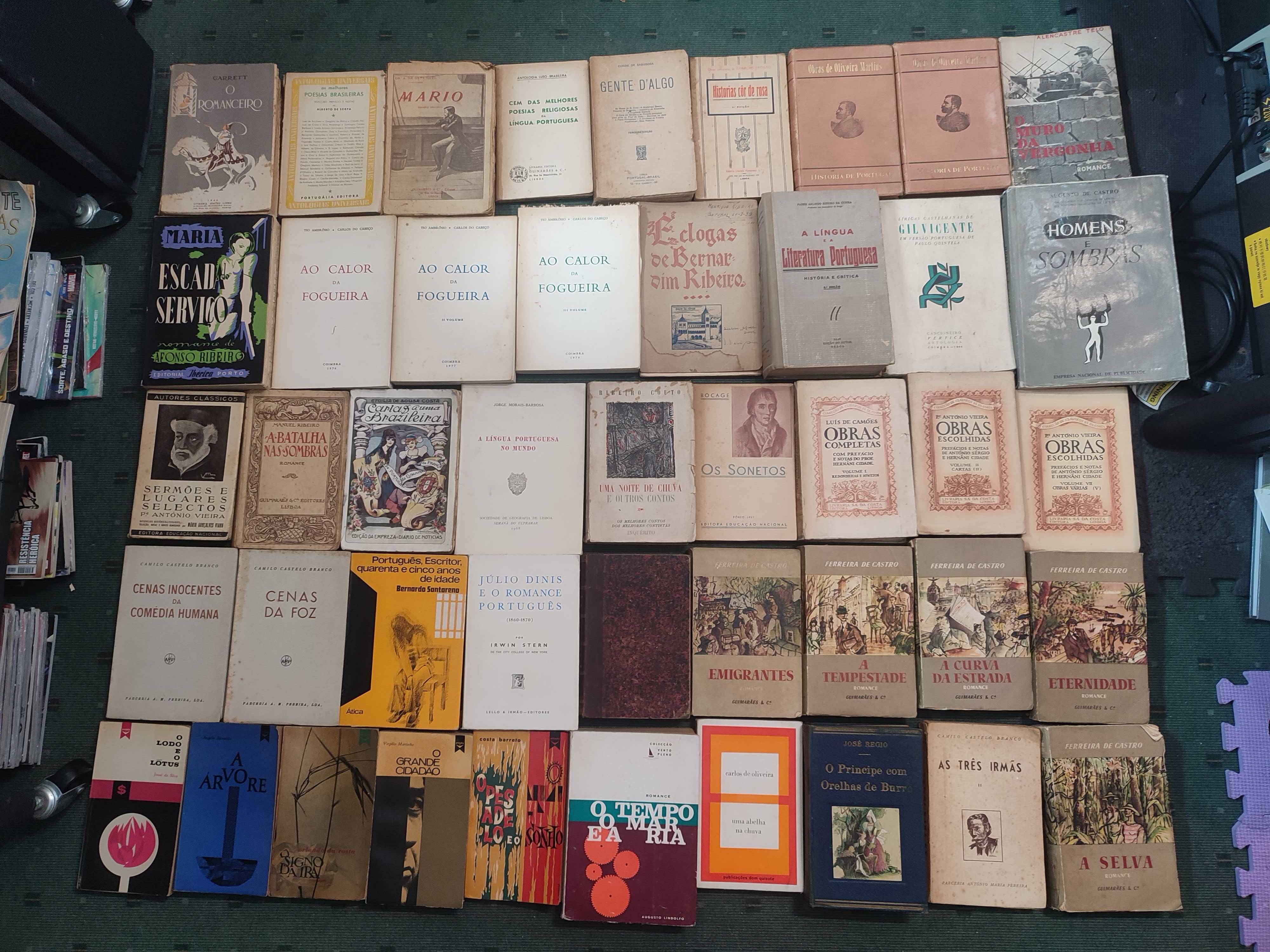 Lote Livros Autores Portugueses - Edições Antigas - Cada 2 €