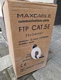 FTP przewód żelowany CAT 5E + żel 305m MAXCABLE HQ