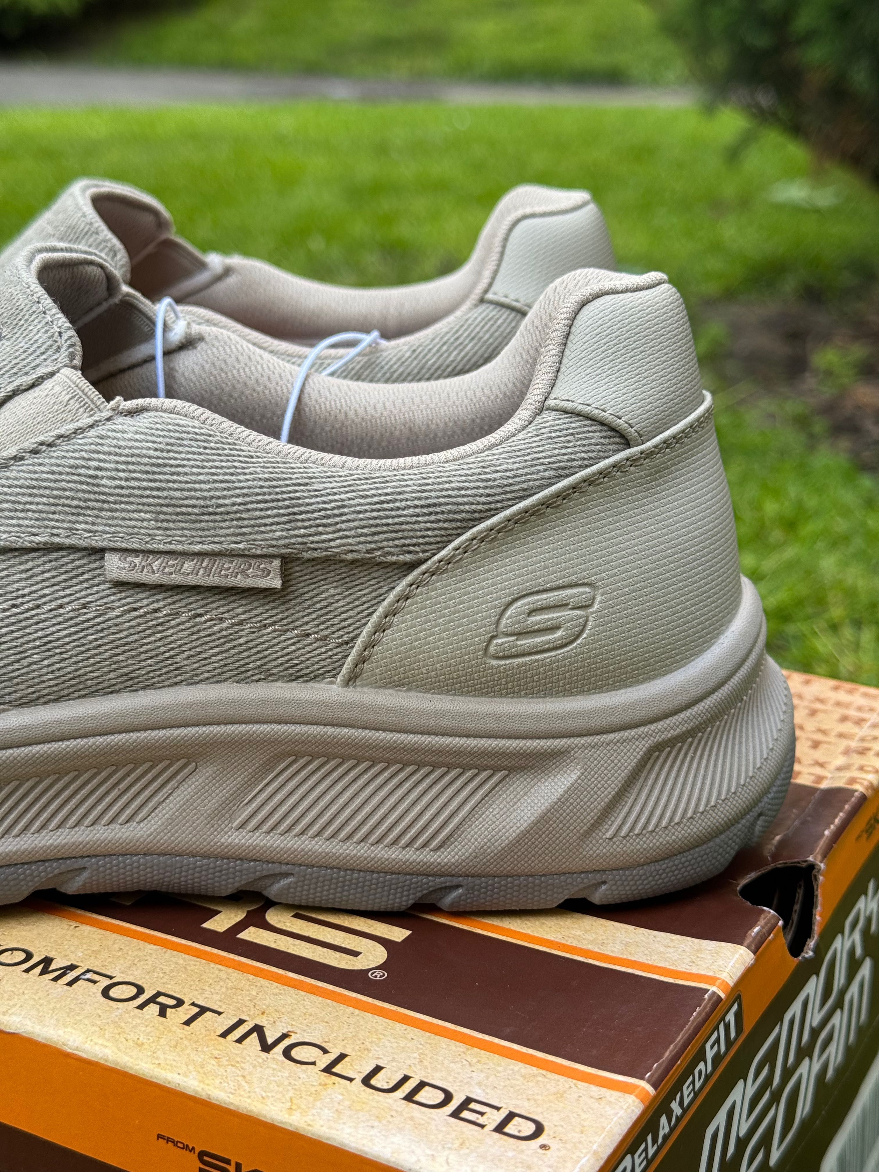 Чоловічі текстильні мокасини Skechers Relaxed Fit - 44 розмір