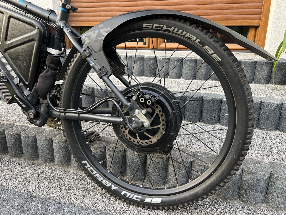 Mocny rower elektryczny ebike 7kw