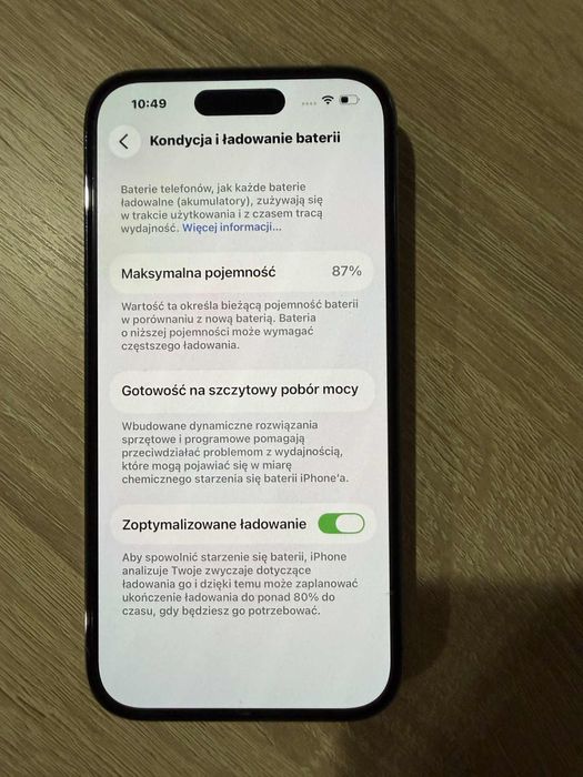 Iphone 14 Pro, kolor fiotetowy w idealnym stanie.