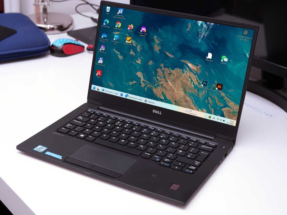 Laptop Ultrabook Dell Latitude 7370 m7 8GB SSD 256 GB Windows 11 13.3"
