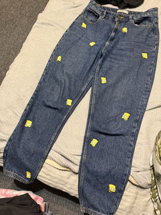 Джинси с Бартом синие