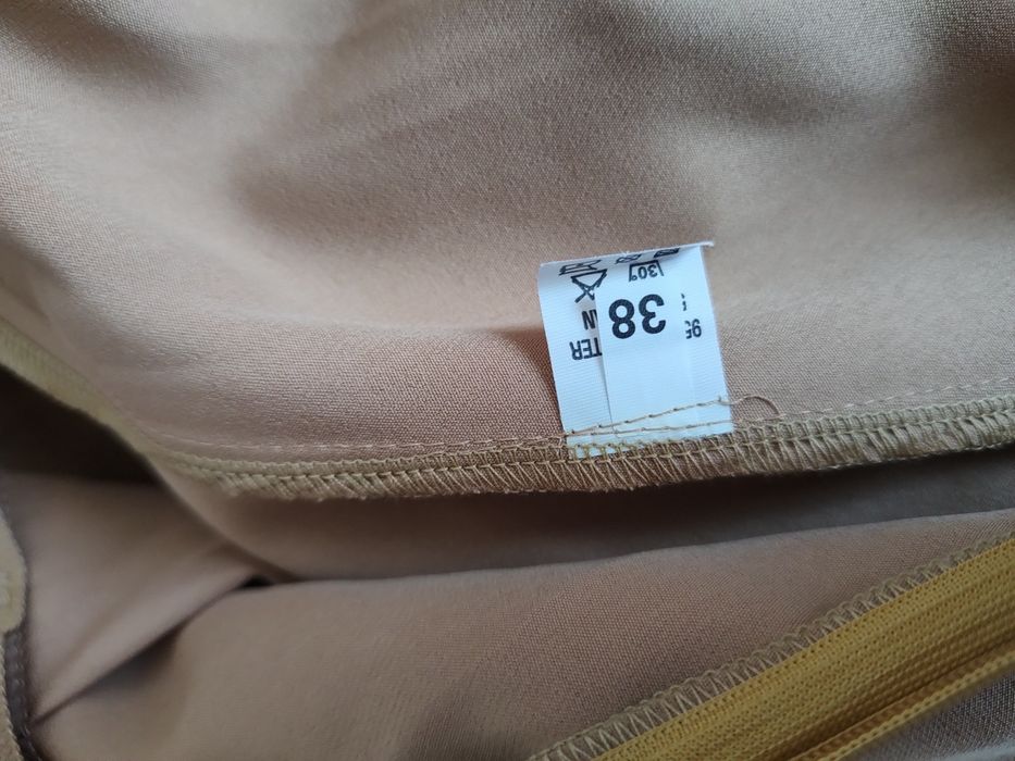 Sukienka suknia balowa wieczorowa r.38 rozcięcie długa wesele (skaza)