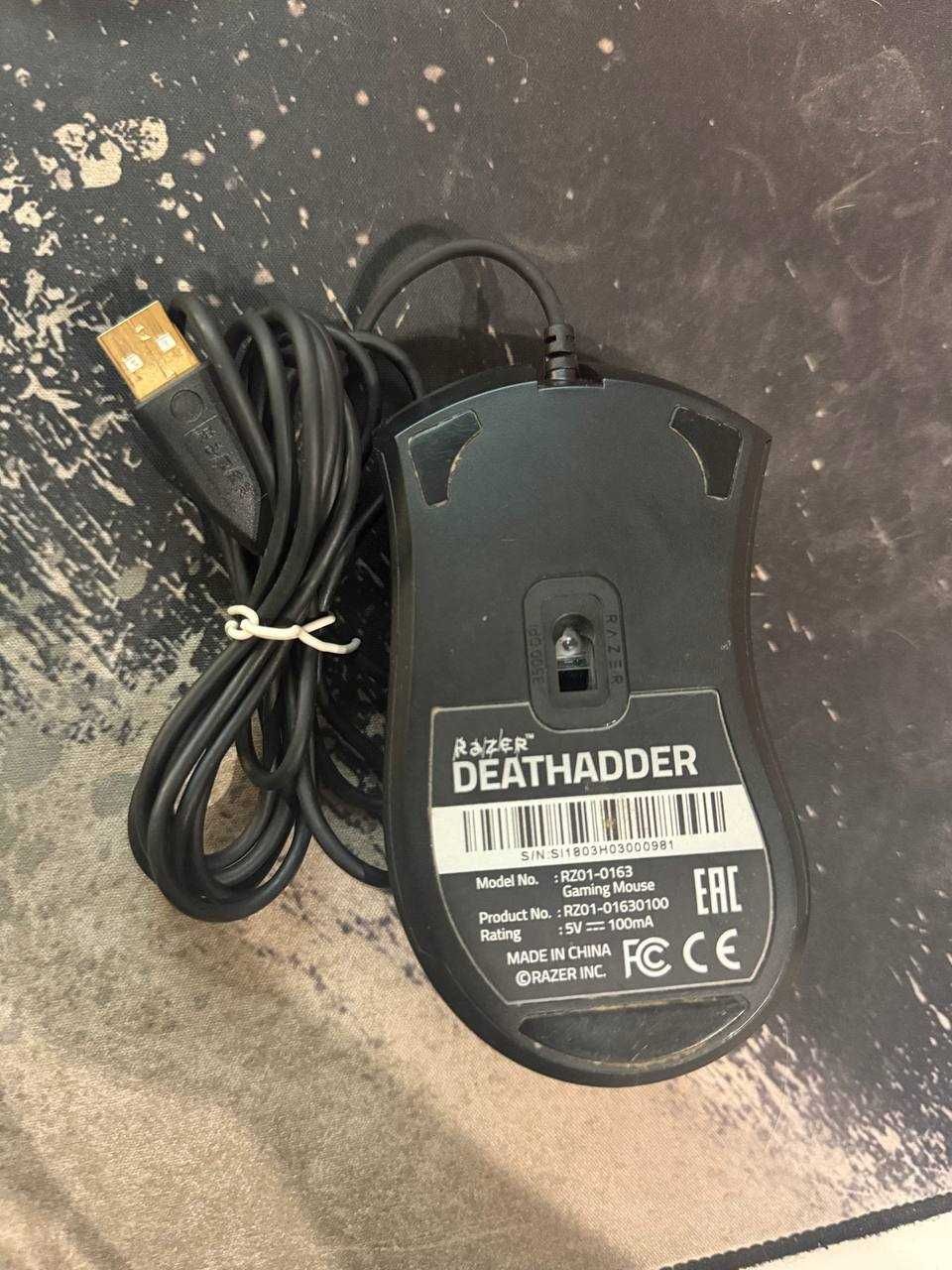 Миша Razer Death Adder 3500 USB Black (RZ01-0163)