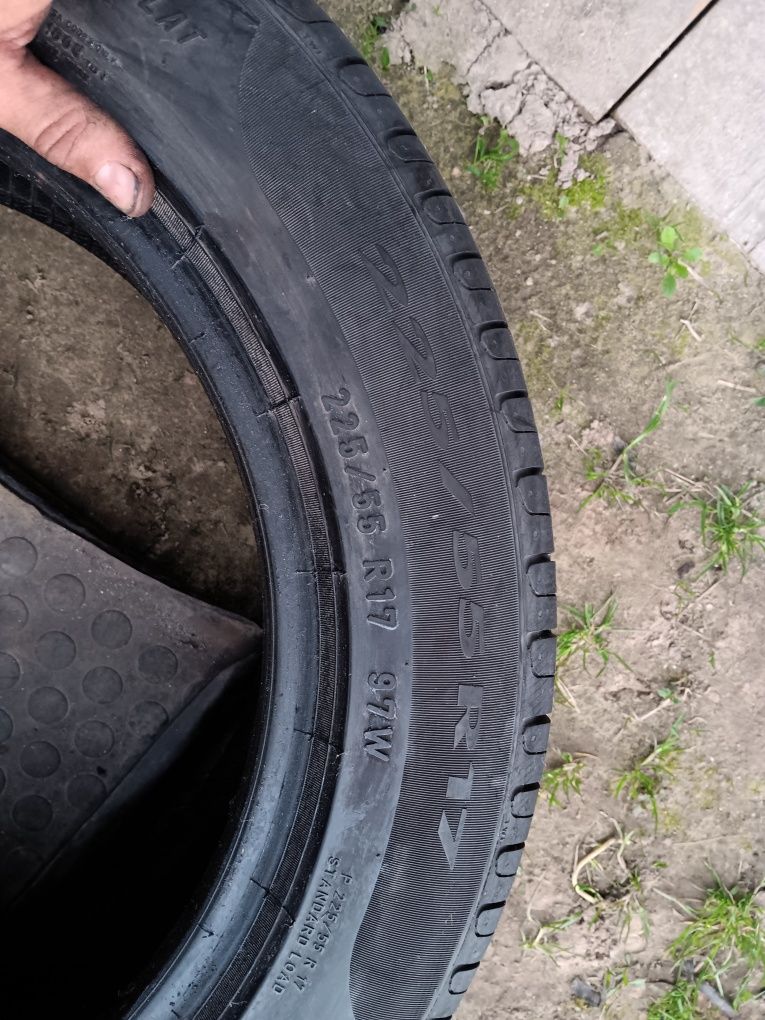 Opony letnie 225/55R17 Pirelli Cinturato P7 runflat 6mm