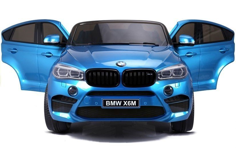 Auto Na Akumulator Bmw X6M Niebieskie Lakierowane