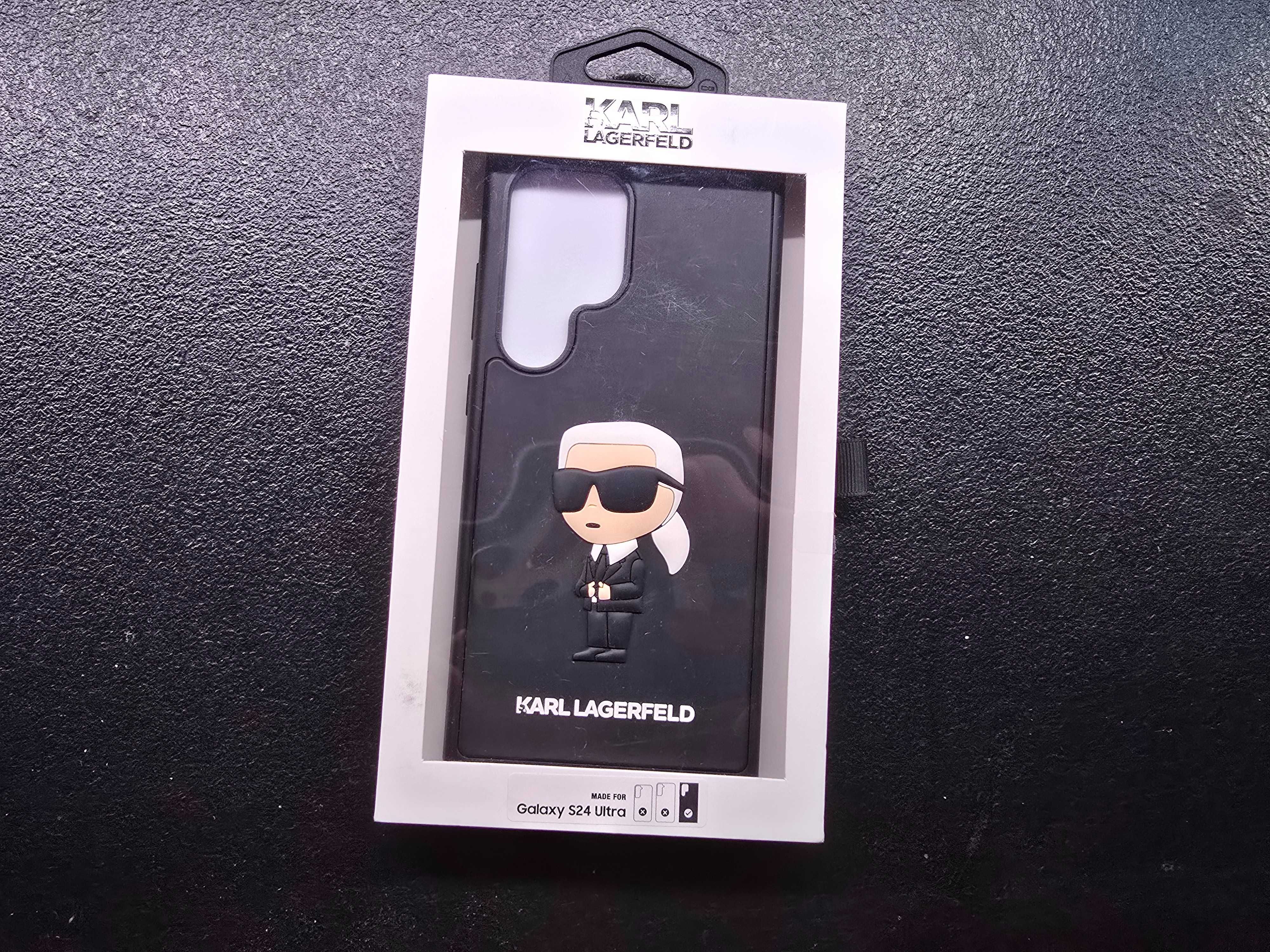 Чехол Karl Lagerfeld 3D Rubber Ikonik для Samsung Galaxy S24 Ultra