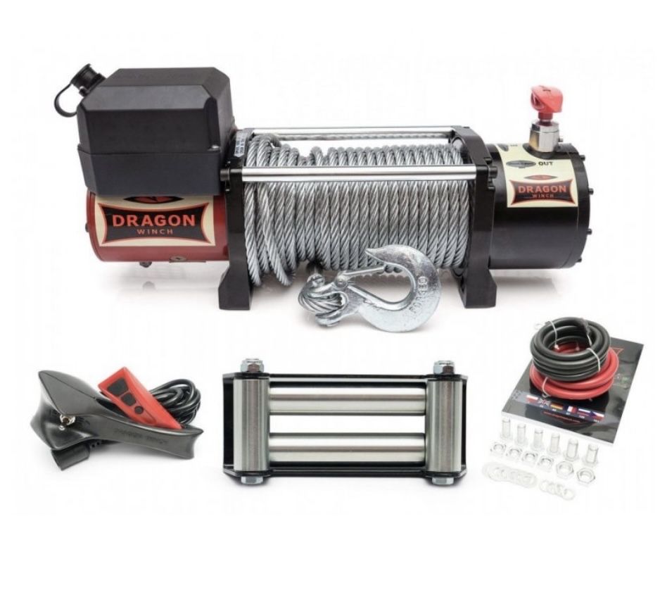 Електро Лібьотка Лебітка Лебідка 12V XPOWER DRAGON WINCH