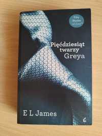 Książka "Pięćdziesiąt twarzy Greya" E L James