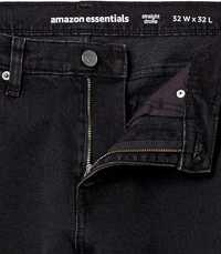 Męskie jeansy dżinsy Amazon essential prosy krój 31Wx29L