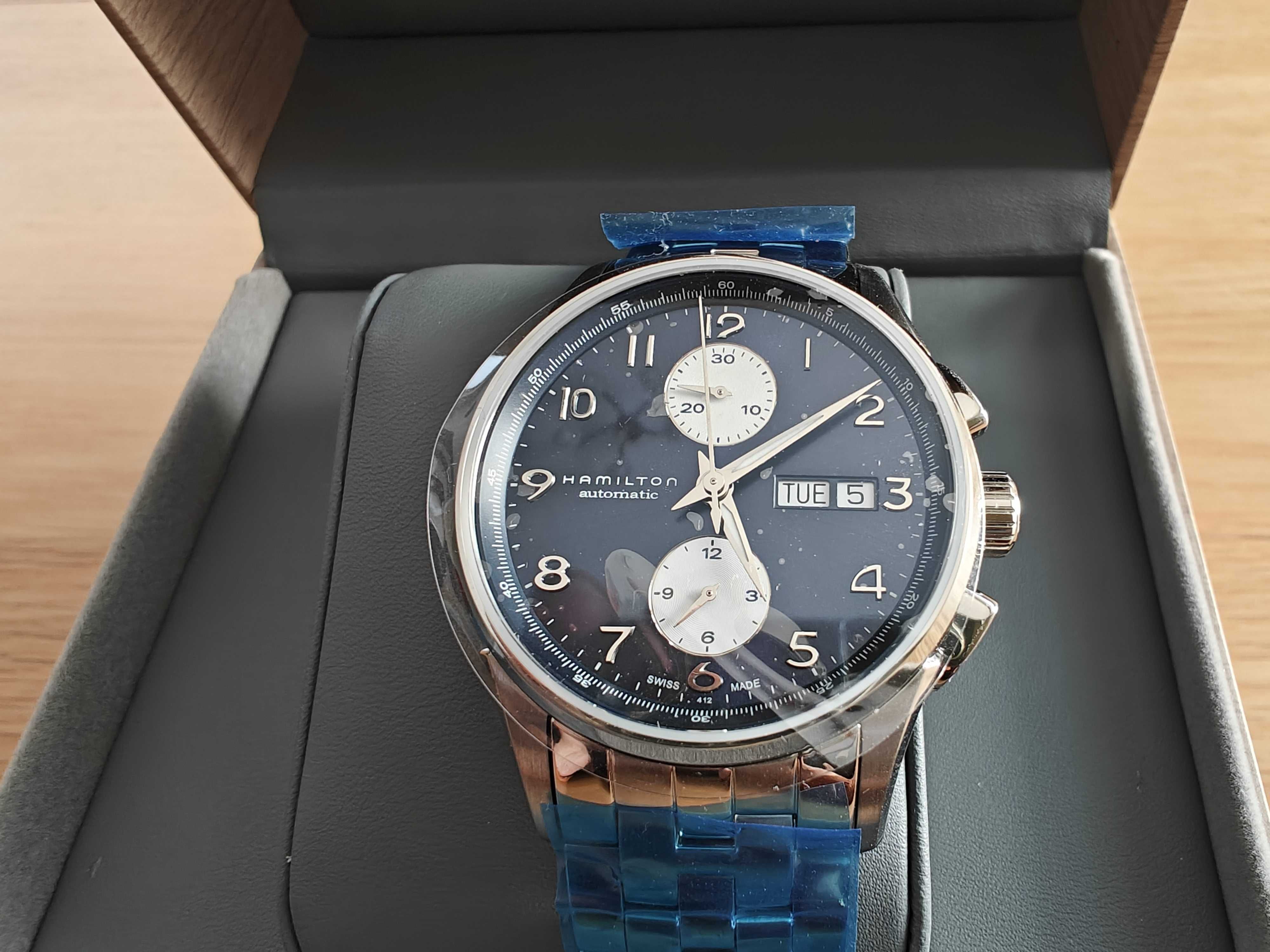 NOWY Zegarek automatyczny Hamilton Jazzmaster Maestro Auto Chrono