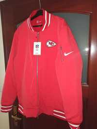 ( L-Large-Duża) Nike Coach NFL Kansas City Chiefs HF1043.-658 czerwona