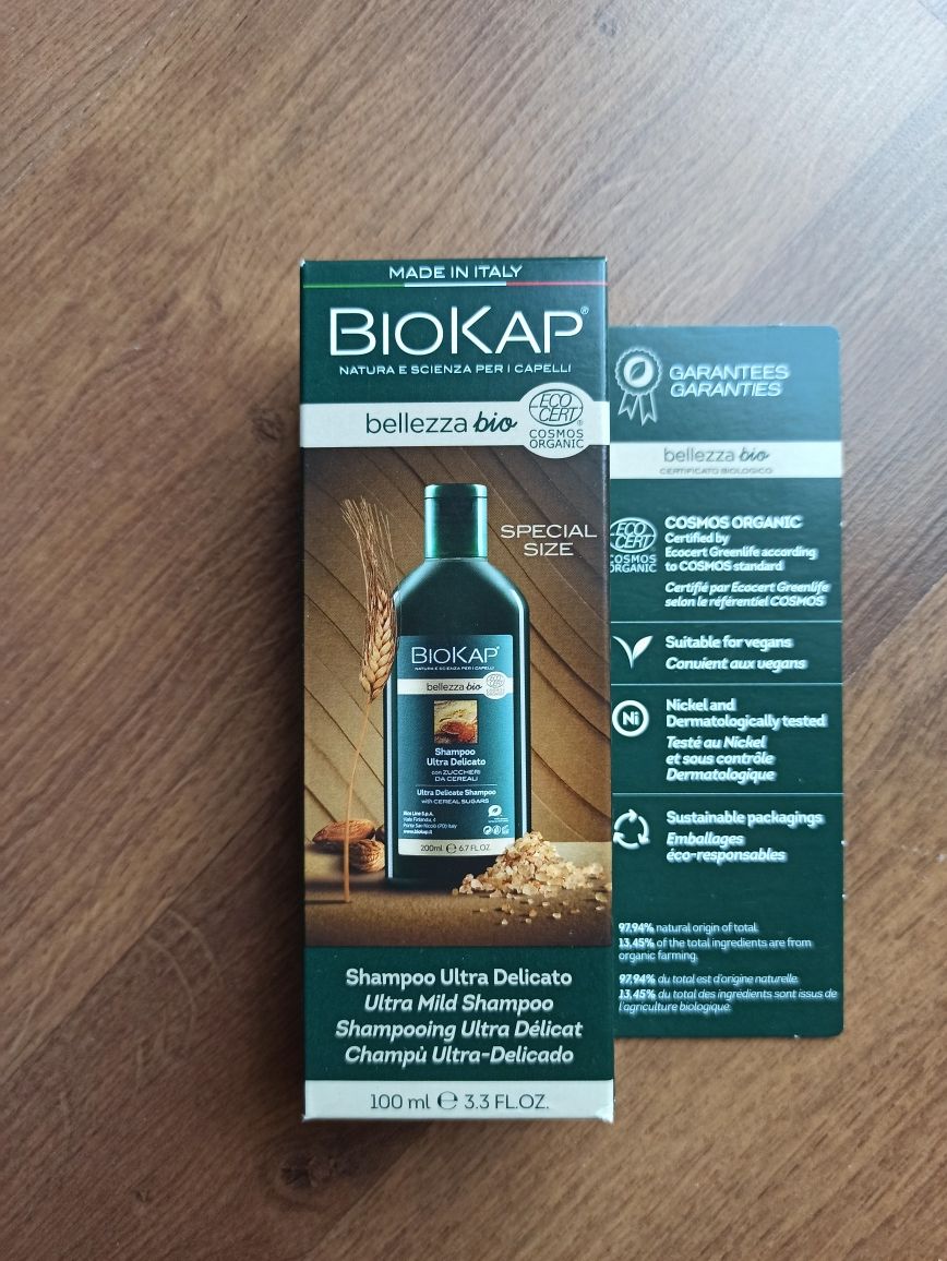 Biokap Bellezza Bio Szampon Ultra Delicate 100 ml