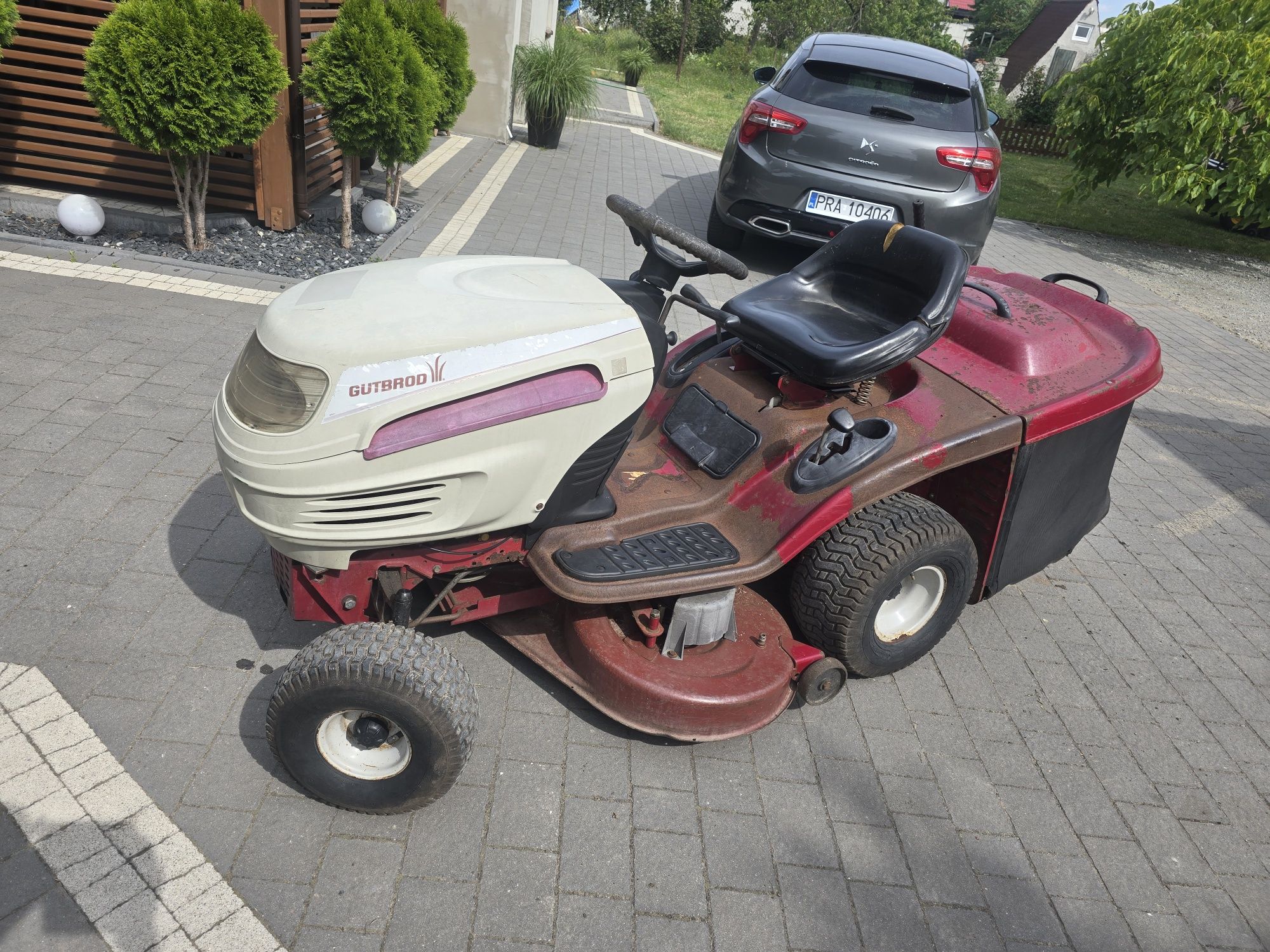 Traktorek kosiarka V dwa cylindry kawasaki   gudbrod mtd partner cubca