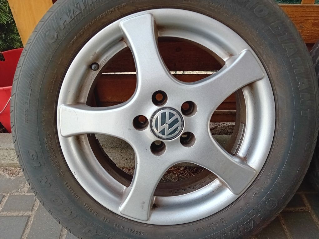 Koła VW  felgi aluminiowe plus  opony