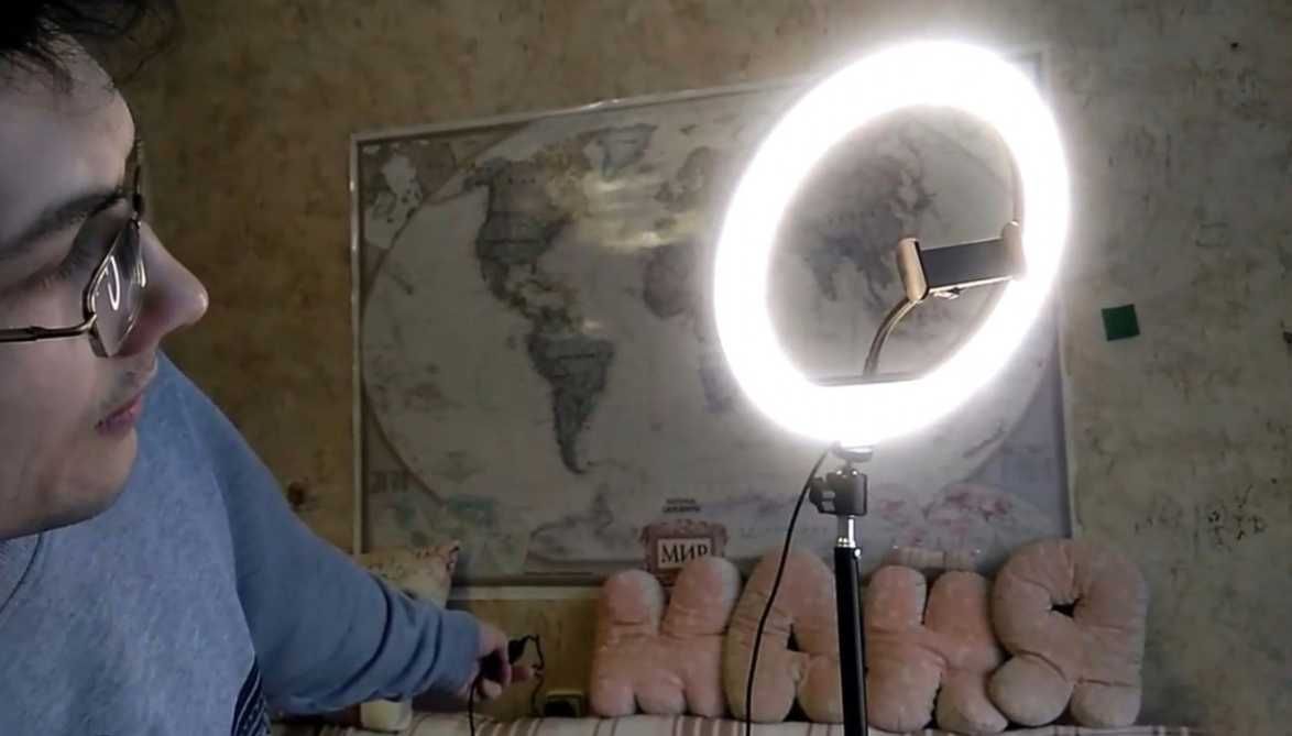 Кільцева лампа D 26 см Ring | Лампа для гарних селфі та відео