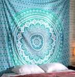 Gobelin Mandala 213x228 cm • 100% Bawełna • Styl Boho