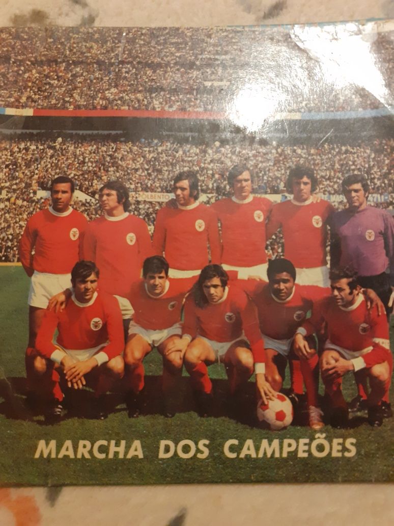 Hino do Benfica, disco de Vinil  para colecionador Marcha dos Campeões