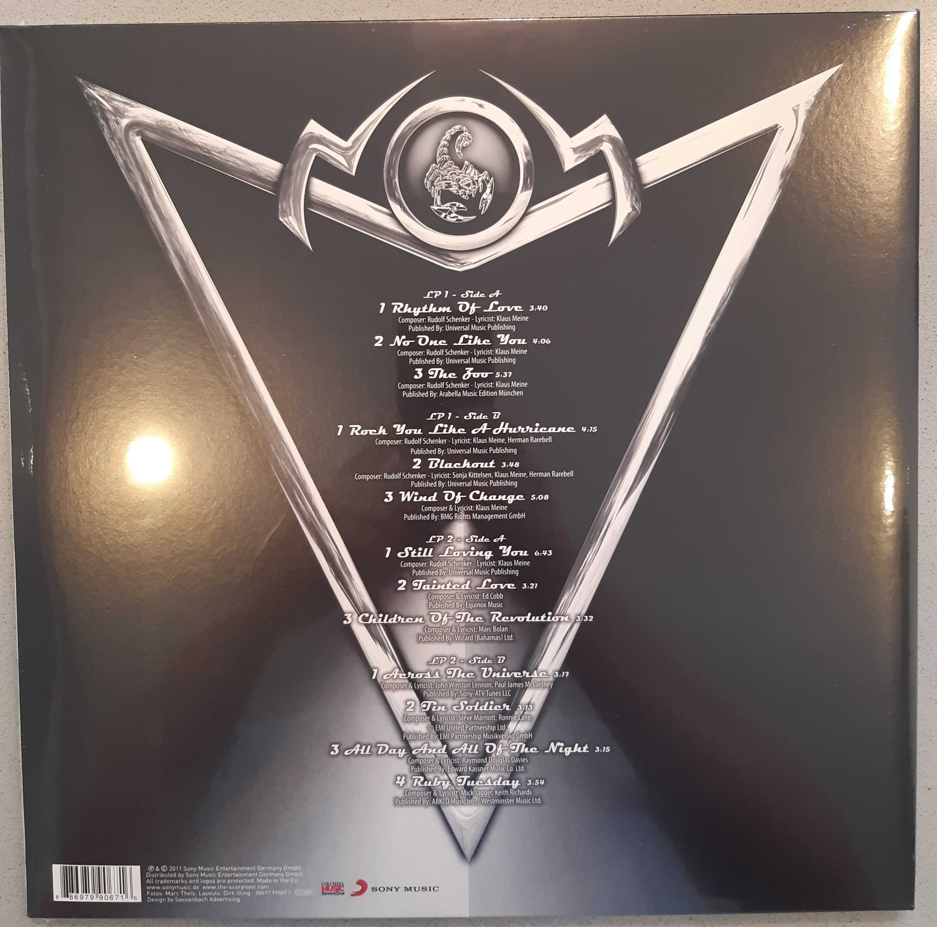 Scorpions Comeblack Winyl Vinyl 2LP nowa w folii Sony Music