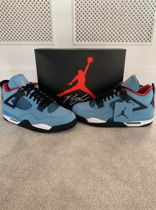 buty Travis_Scott_Cactus_Jack_Jordan_Air_yordan_4 Espadryle R.40