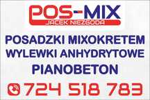 Posadzki mixokretem, wylewki anhydrytowe, pianobeton