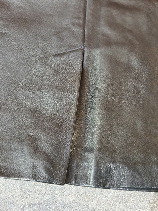 Spódnica ołówkowa skórzana 36