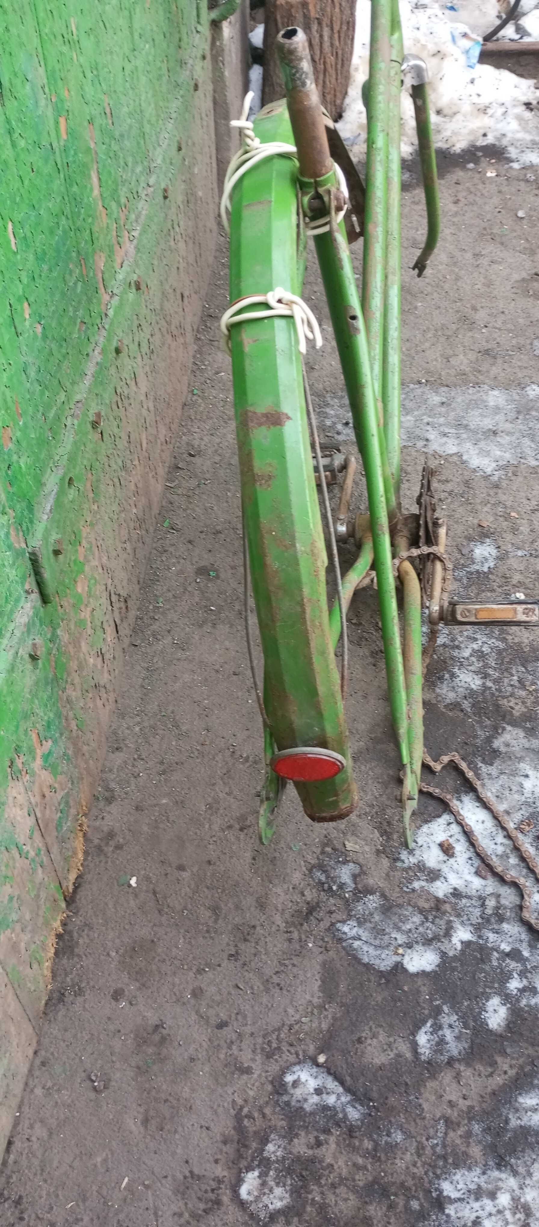 Редкий велосипед СССР без колёс.