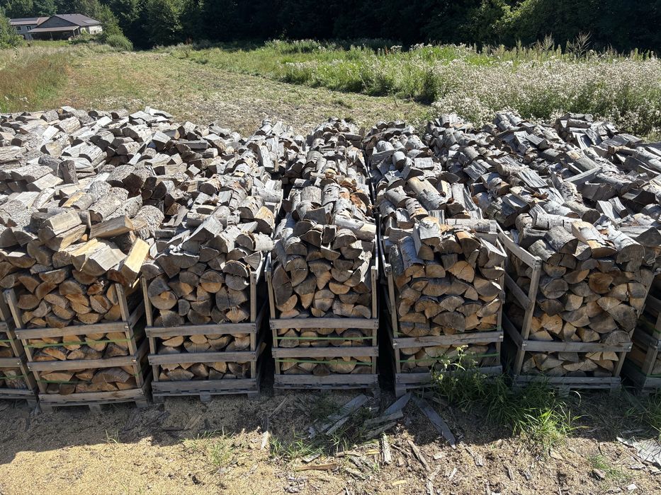Drewno opałowe SUCHE drewno kominkowe Buk/Akacja/Olcha/Mix Buk/Dąb