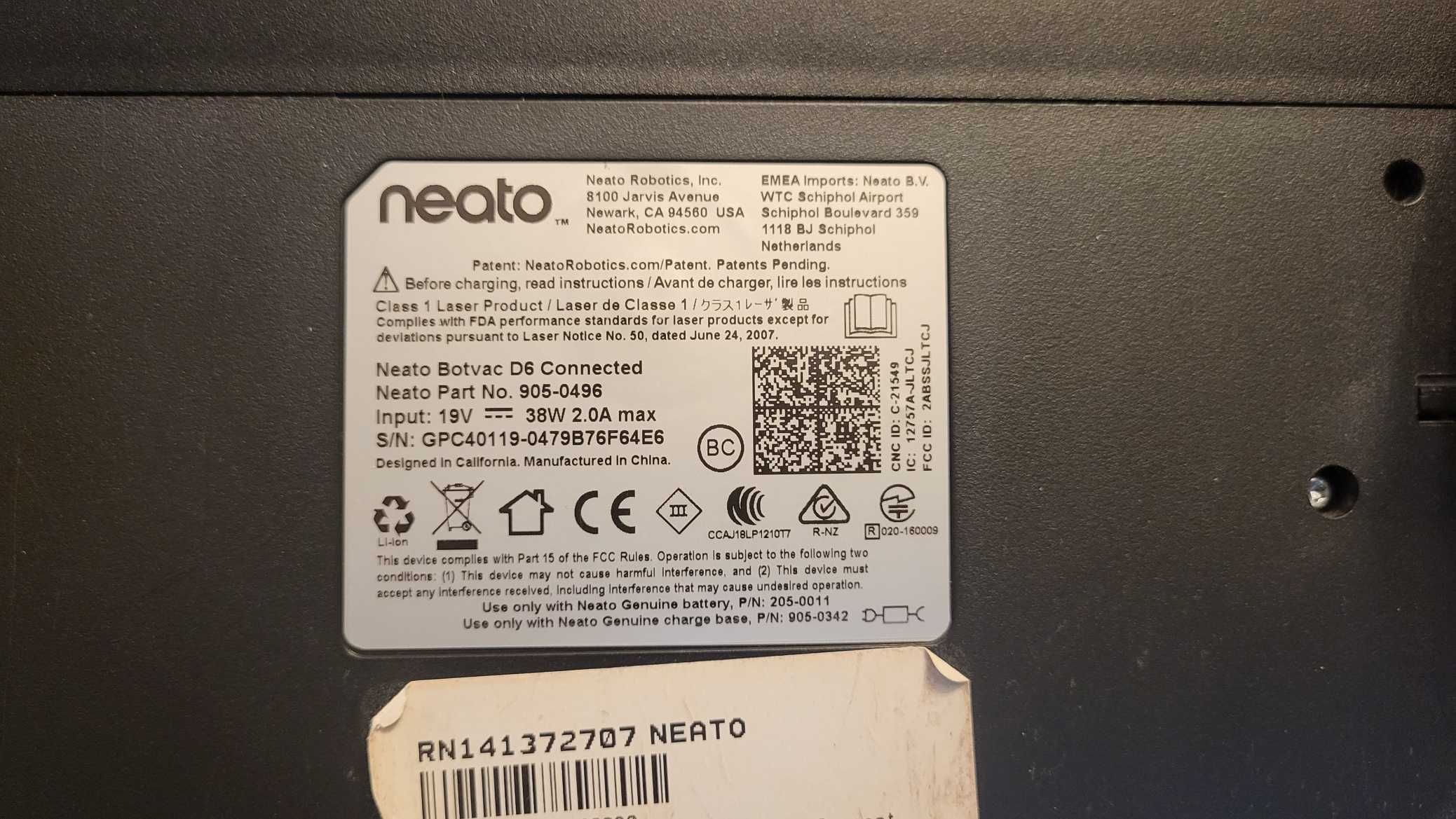 Neato Botvac D5 + D6 Connected