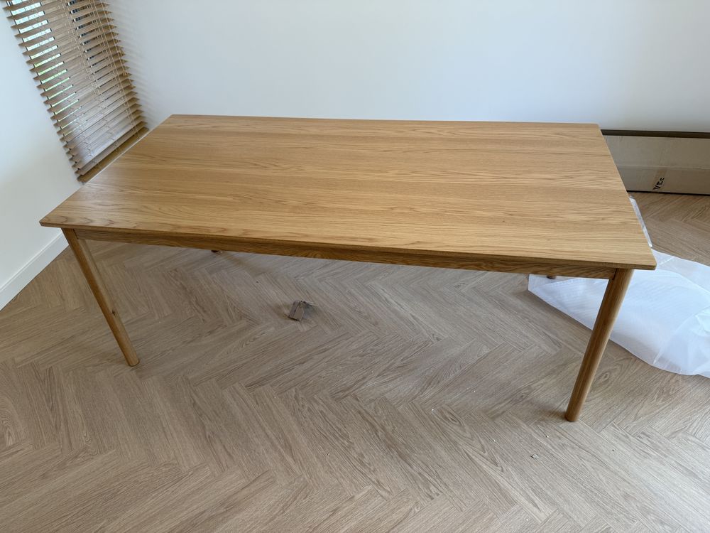Jysk stół dębowy Marstrup 95x190/280