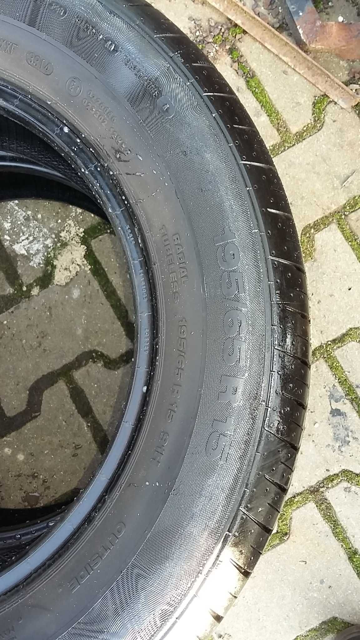 opony Continental 195/65R15 opona 6mm bieżnika