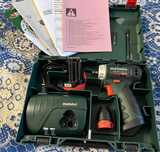 Акумуляторний безщітковий Дрель Шуруповерт Metabo PowerMaxx BS BL Q
