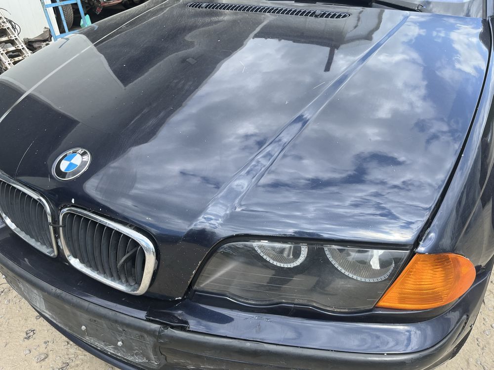 Maska przod przednia bmw e46 sedan touring kombi przed lift orientblau