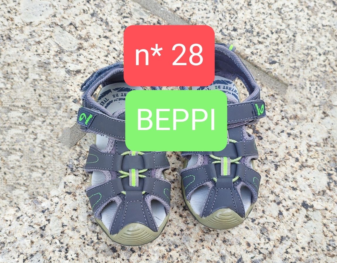 Sandálias n* 28 BEPPI