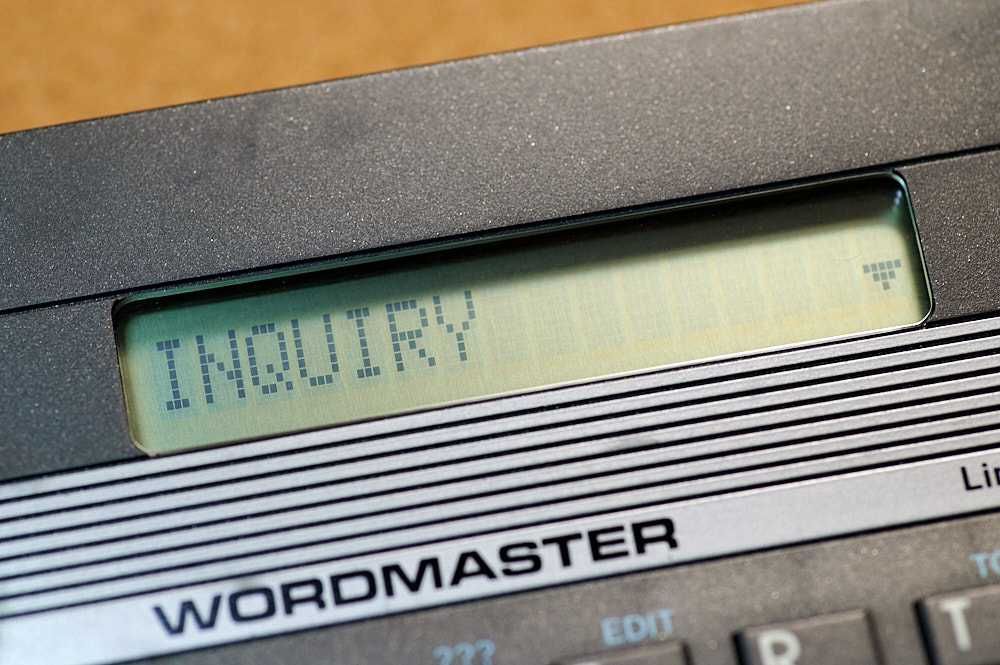 Електронний словник англійської мови Franklin Wordmaster WM-1000