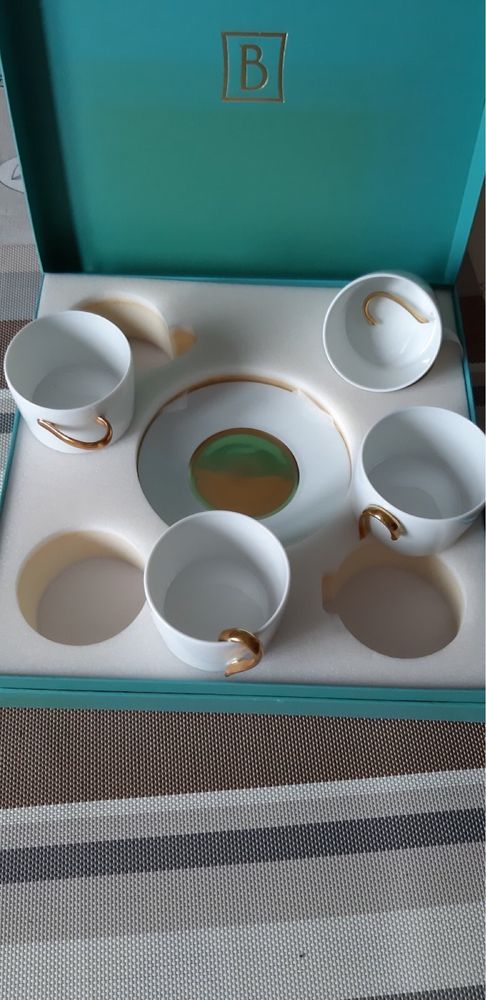 Сервиз чайный кофейный эксклюзив коллекционный Франция Bernardaud