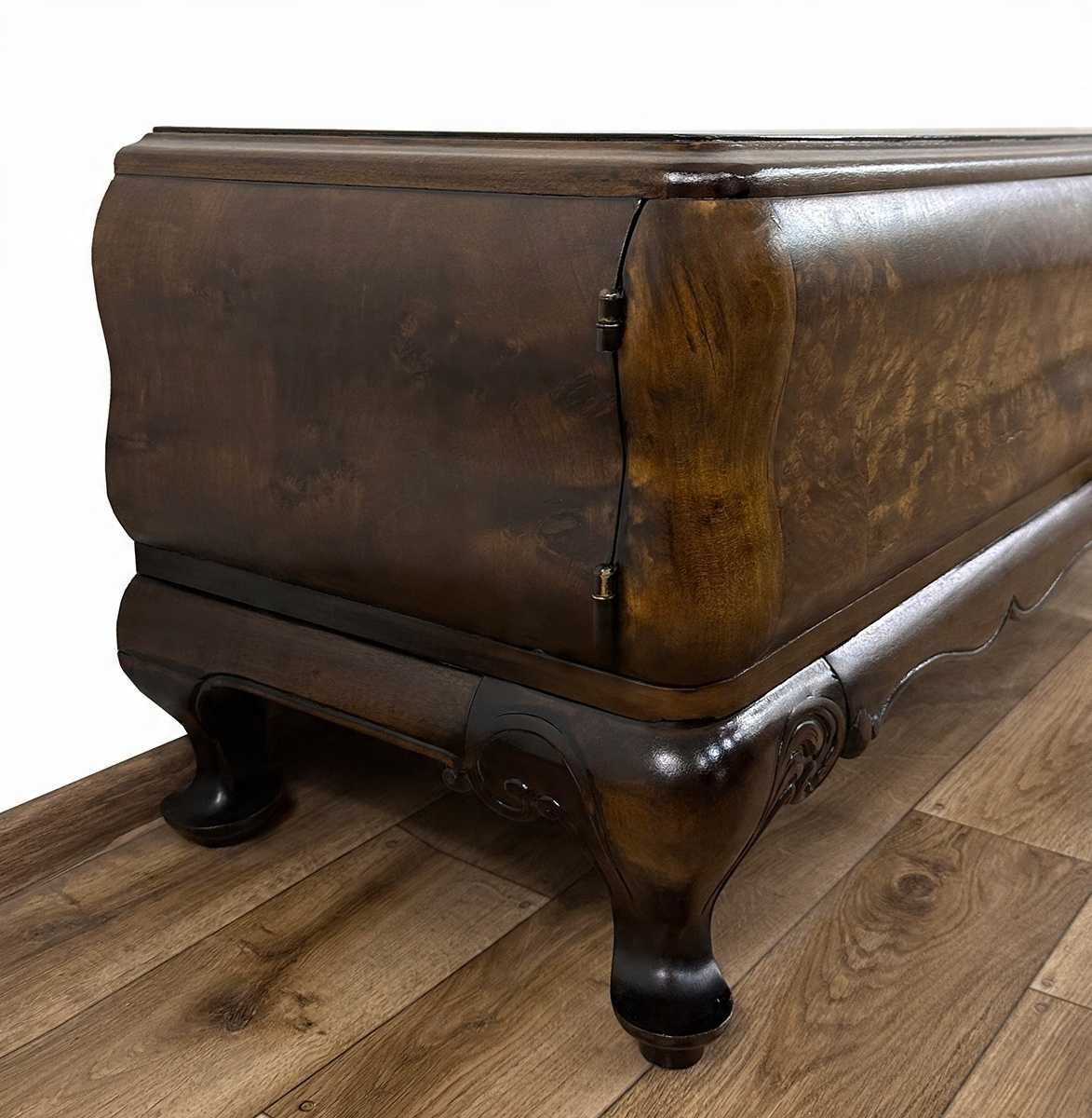 KOMODA ART DECO szafka antyk PODEST pod TV RTV falista
