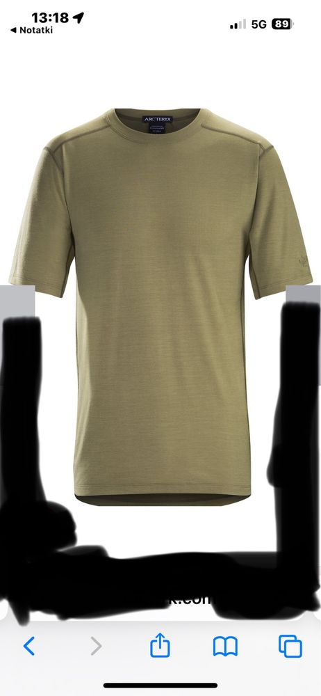 Arcteryx LEAF Cold WX T-shirt AR. L. Nowy