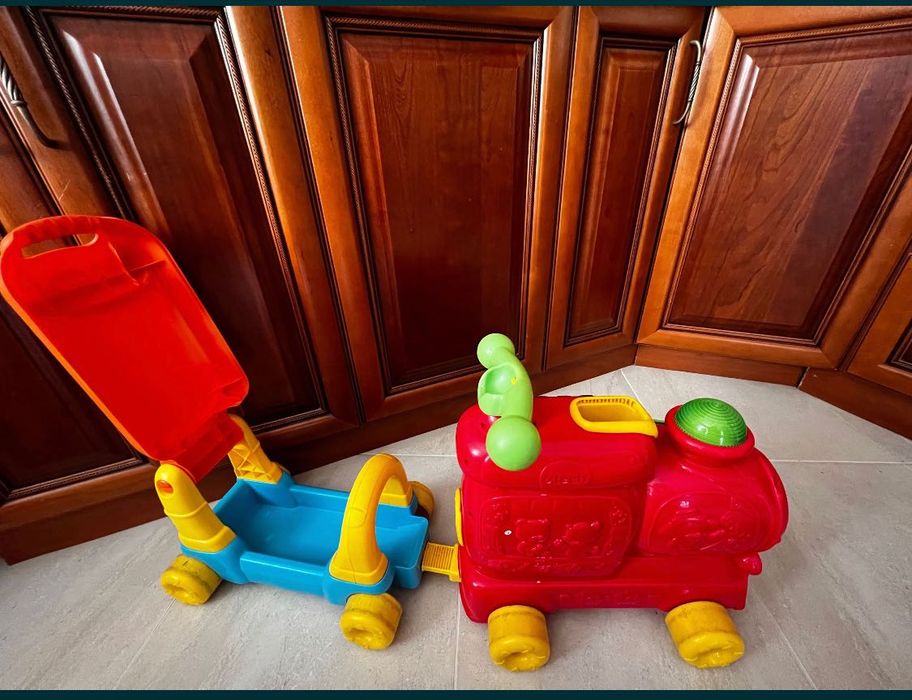 Ходунки-каталка Алфавитный поезд VTechSittoStandUltimate AlphabetTrain