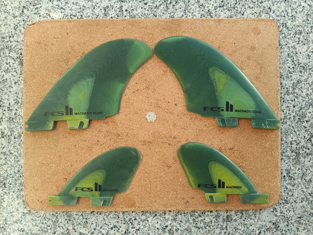Quilhas de surf FCS II Rob Machado SEASIDE QUAD